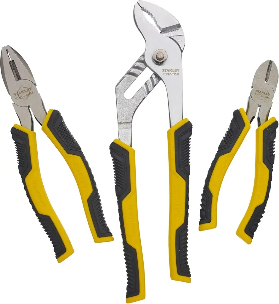 Lot de 3 Pinces STANLEY