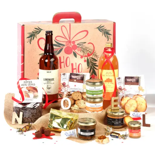[J4832] Le panier garni de fêtes végétarien (sans alcool)