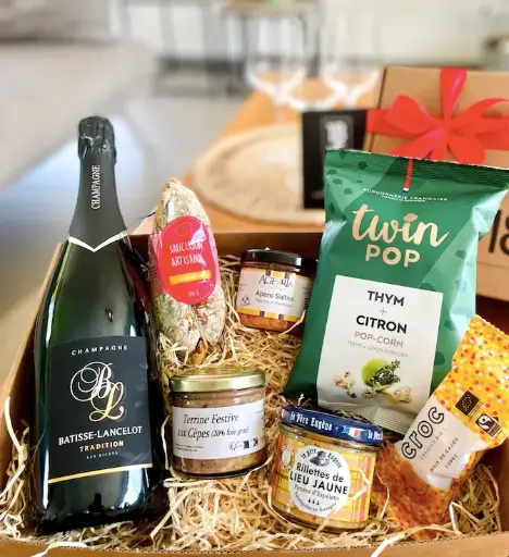 [PCHAMP37] Coffret Premium Champagne & mets 